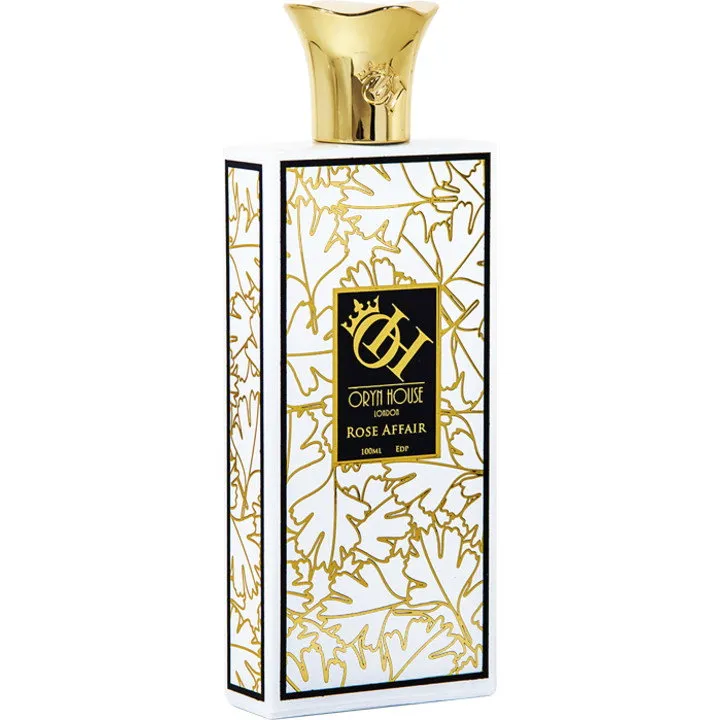 Oryn House Rose Affair perfume bottle
