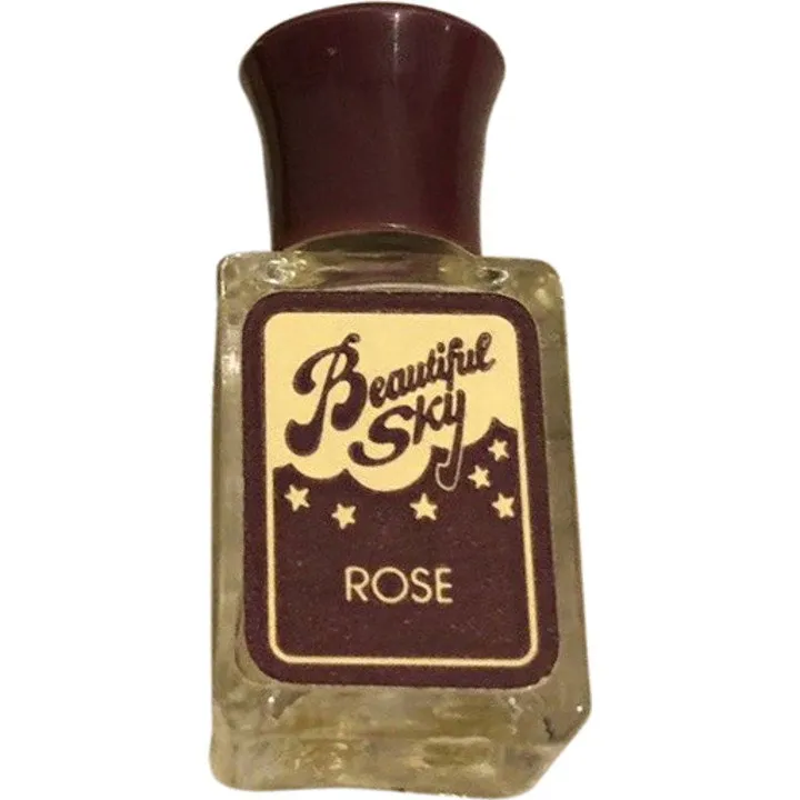 Beautiful Sky Rose perfume bottle
