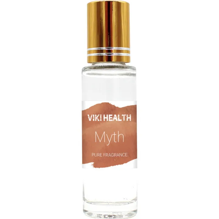 Viki Health Myth perfume bottle