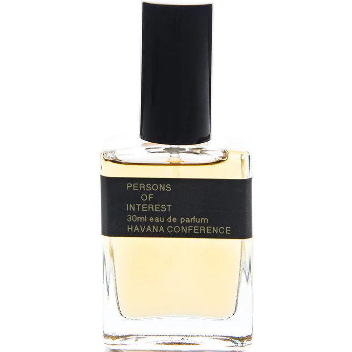 Persons of Interest Havana Conference perfume bottle