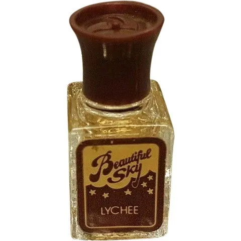 Beautiful Sky Lychee perfume bottle
