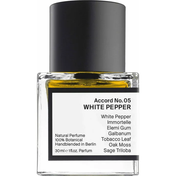 Raer Scents Accord No. 05: White Pepper parfüm şişesi
