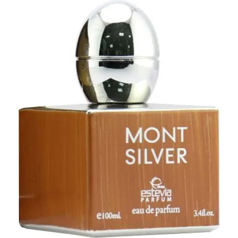 Estevia Mont Silver perfume bottle