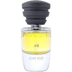 Masque III-III Love Kills parfüm şişesi