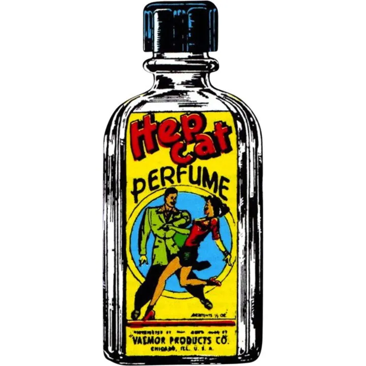 Valmor Products Co. Hep Cat perfume bottle
