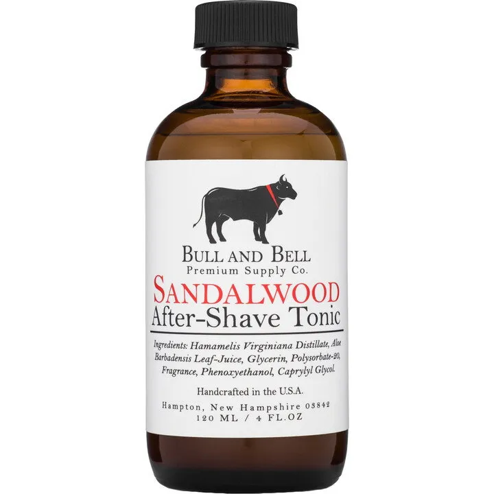 Bull and Bell Sandalwood perfume bottle