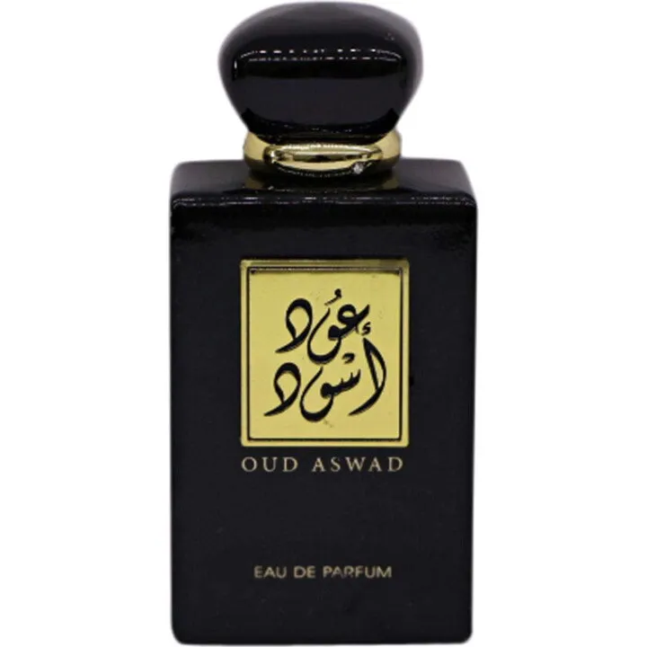 Lattafa Oud Aswad perfume bottle
