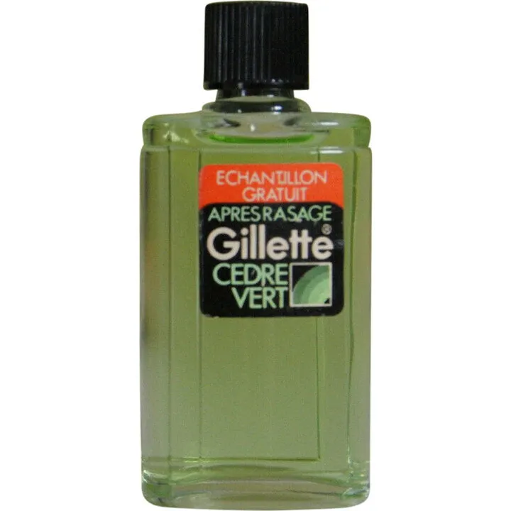 Gillette Cèdre Vert parfüm şişesi
