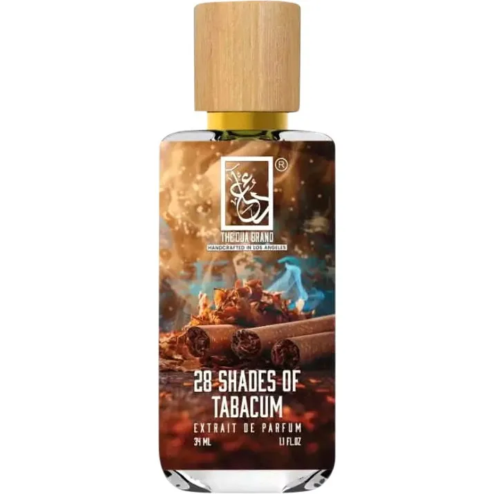 The Dua Brand 28 Shades of Tabacum perfume bottle