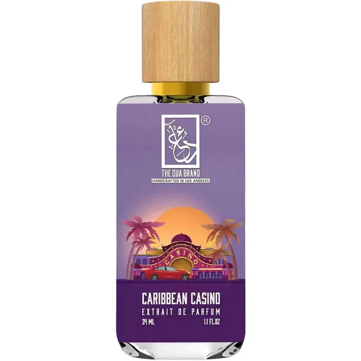 The Dua Brand Caribbean Casino perfume bottle