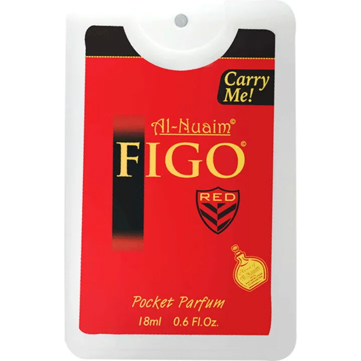 Al-Nuaim Figo Red perfume bottle