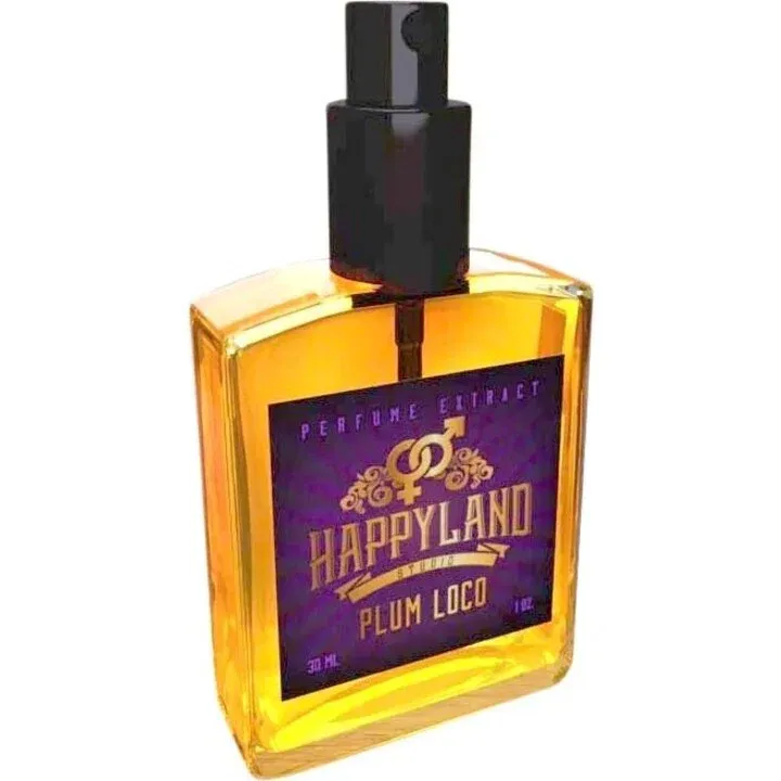 Happyland Studio Plum Loco perfume bottle