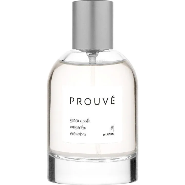Prouvé #1 Green Apple Magnolia Cucumber perfume bottle