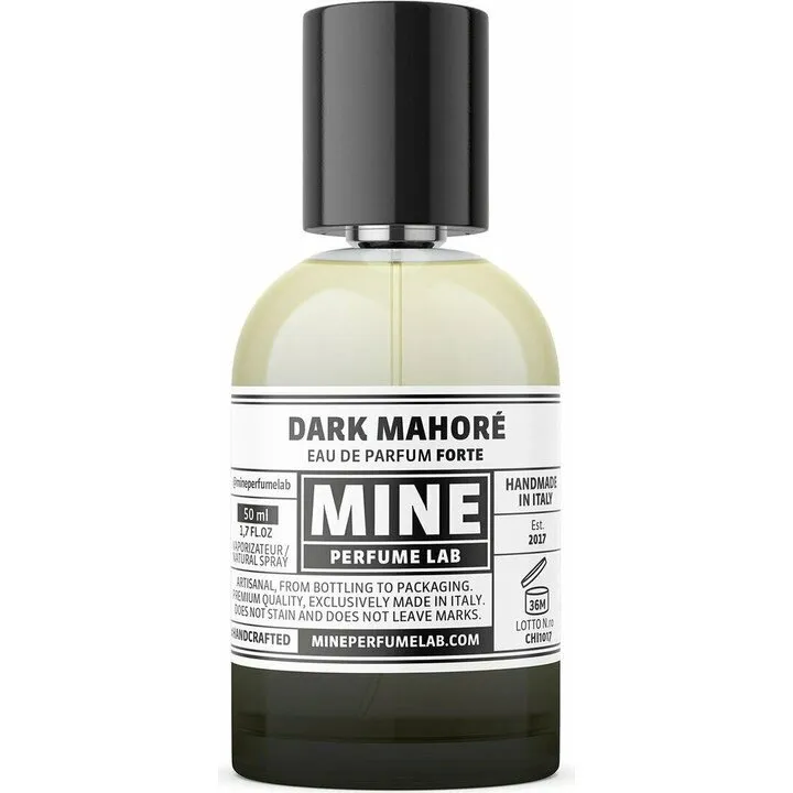 Mine Perfume Lab Dark Mahoré parfüm şişesi