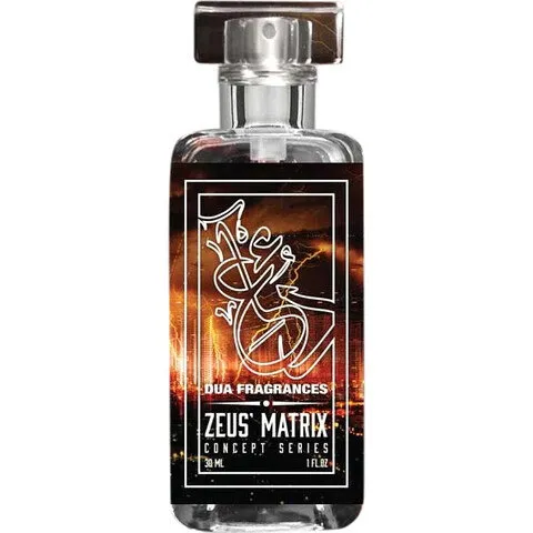 The Dua Brand Zeus' Matrix perfume bottle
