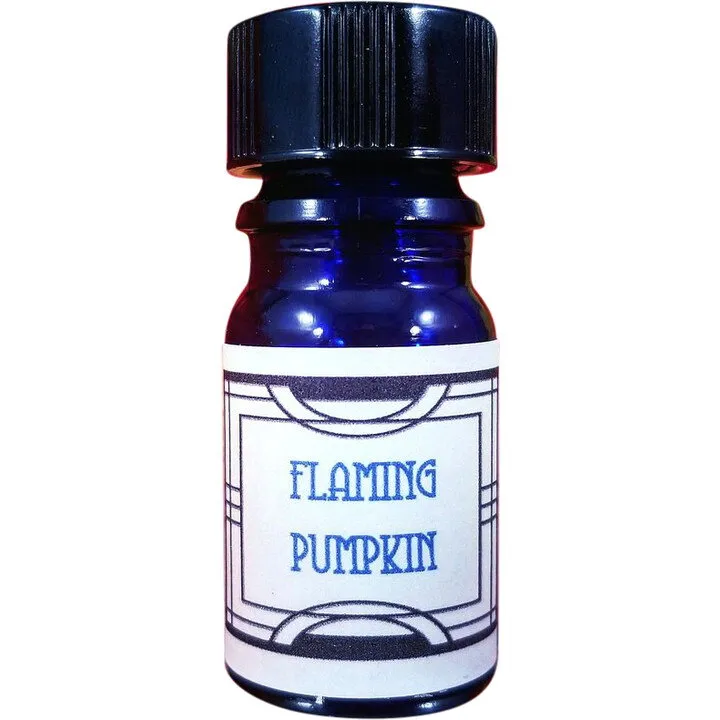 Nui Cobalt Designs Flaming Pumpkin perfume bottle
