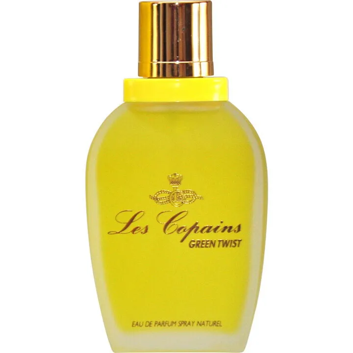 Les Copains Green Twist perfume bottle