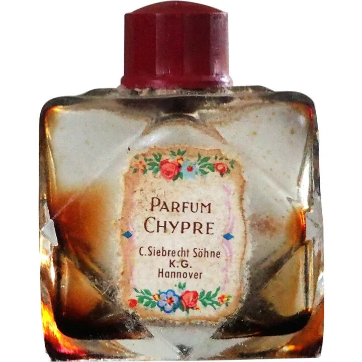 C. Siebrecht Söhne KG Parfum Chypre parfüm şişesi