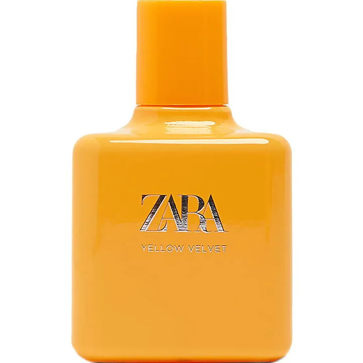 Zara Yellow Velvet parfüm şişesi