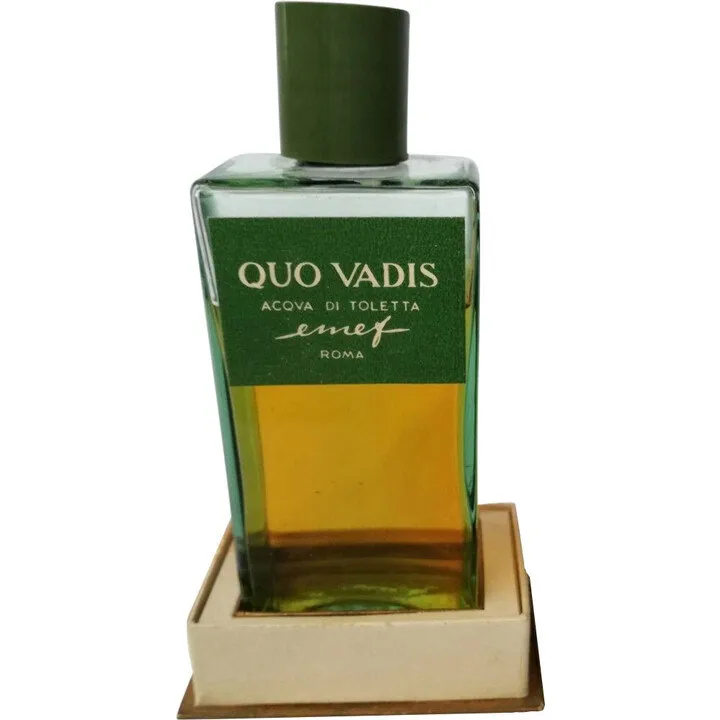 emef Quo Vadis perfume bottle
