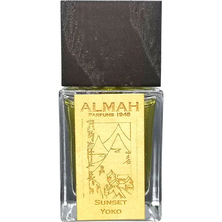 Almah Parfums 1948 Sunset Yoko perfume bottle