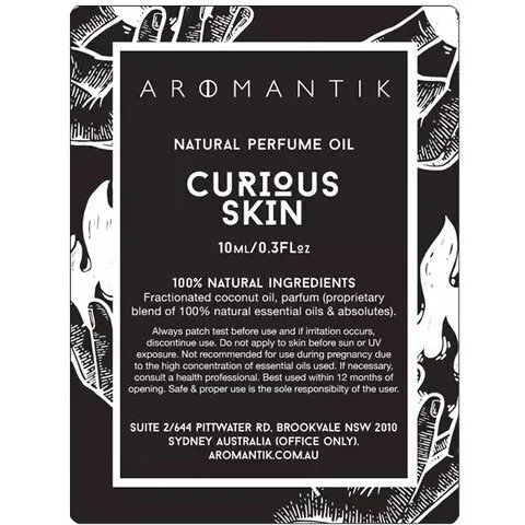 Aromantik Curious Skin parfüm şişesi