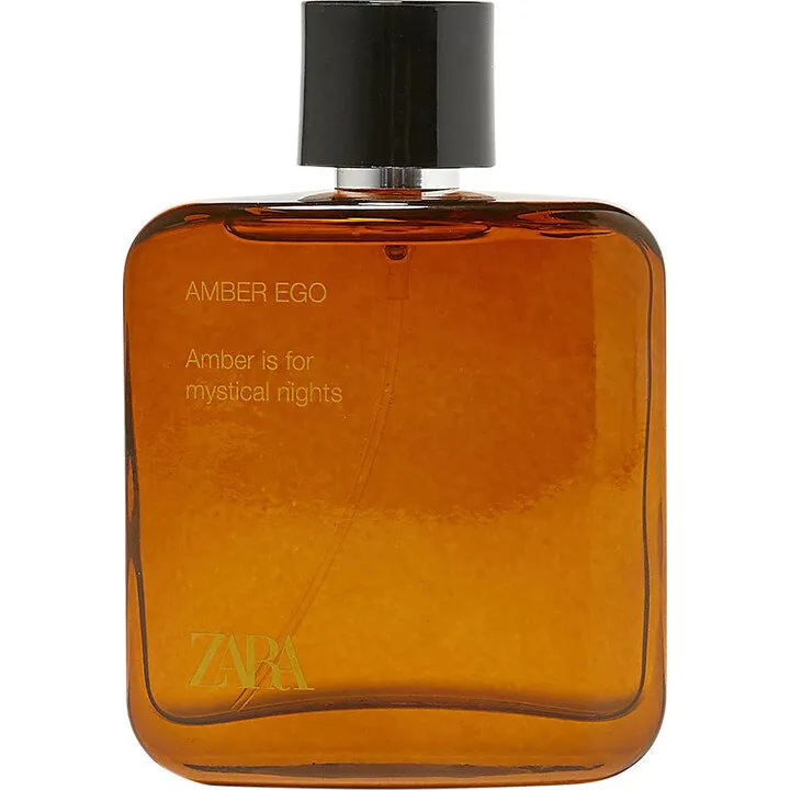 Zara Amber Ego perfume bottle