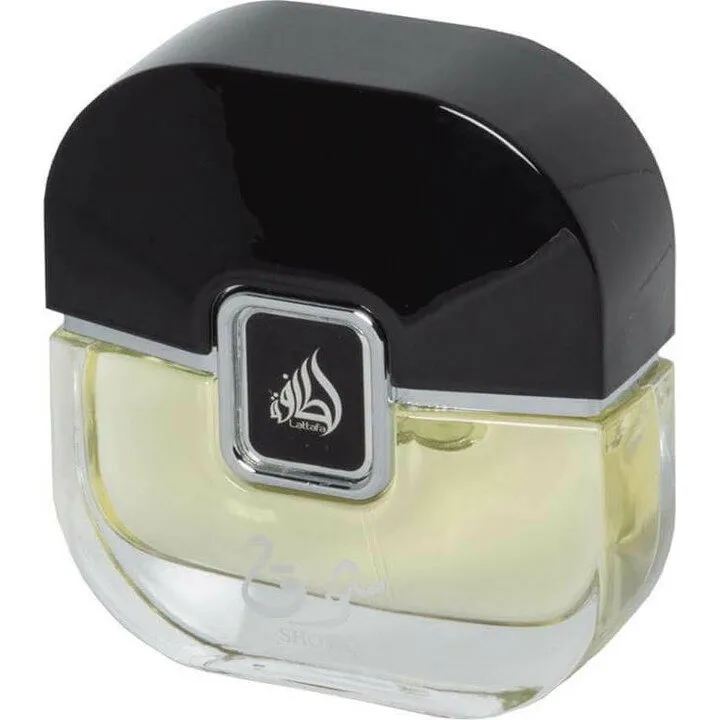 Lattafa Showq (Silver) perfume bottle