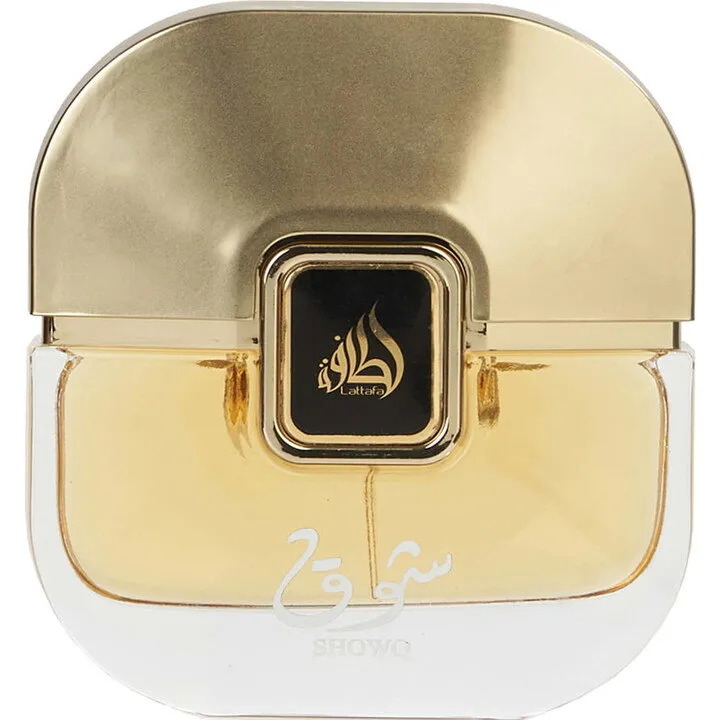 Lattafa Showq (Gold) perfume bottle