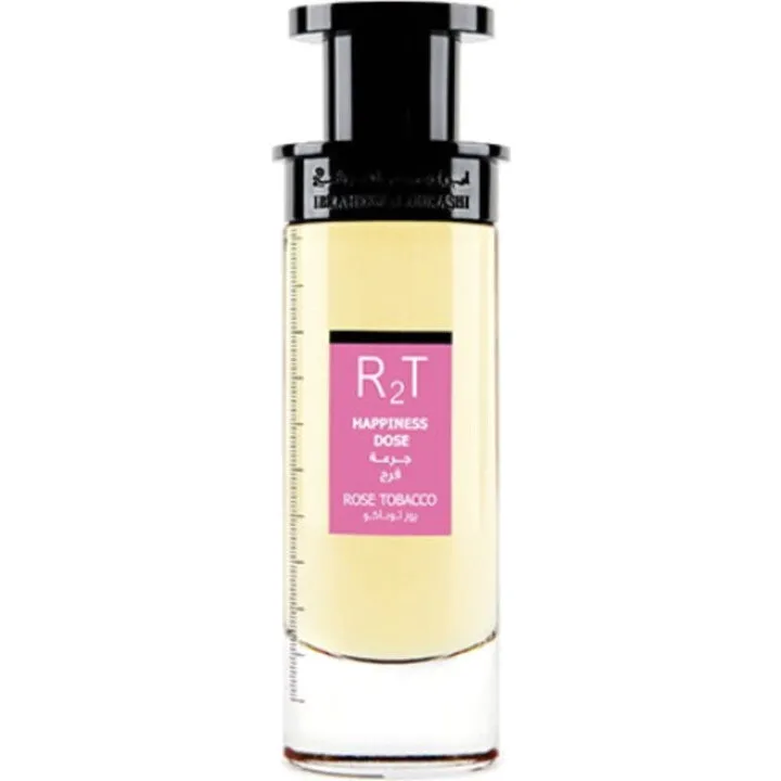 Ibraheem Al.Qurashi R₂T: Happiness Dose - Rose Tobacco parfüm şişesi