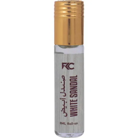 FK Creations White Sandal perfume bottle