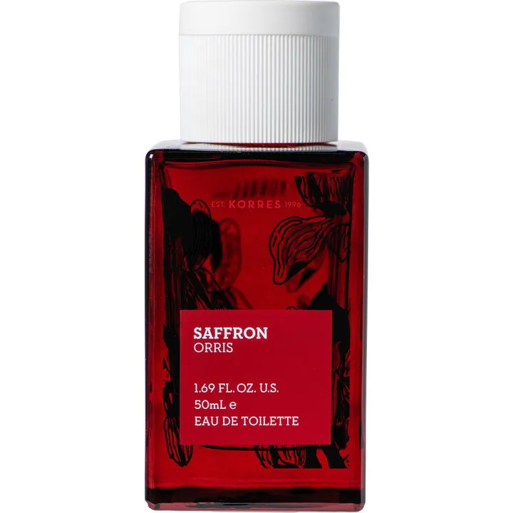 Korres Saffron Orris parfüm şişesi