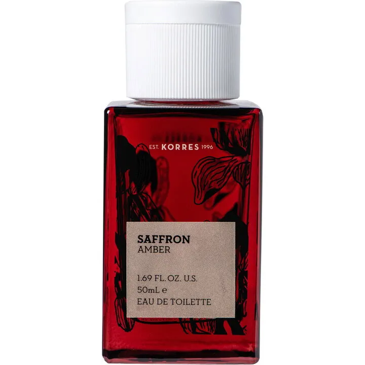 Korres Saffron Amber parfüm şişesi