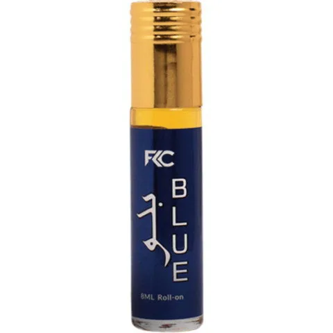 FK Creations Blue perfume bottle
