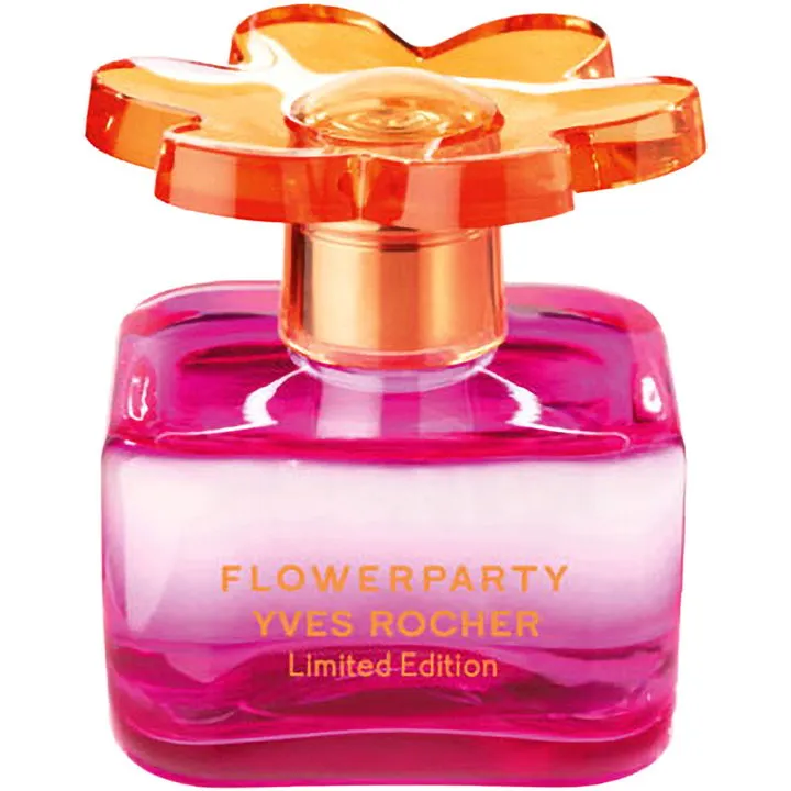 Yves Rocher Flowerparty Limited Edition perfume bottle