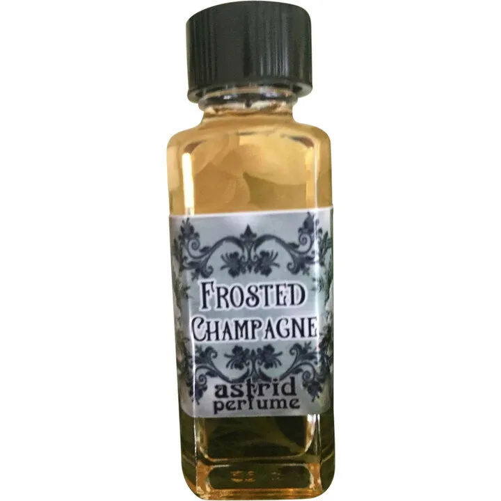 Astrid Perfume Frosted Champagne perfume bottle