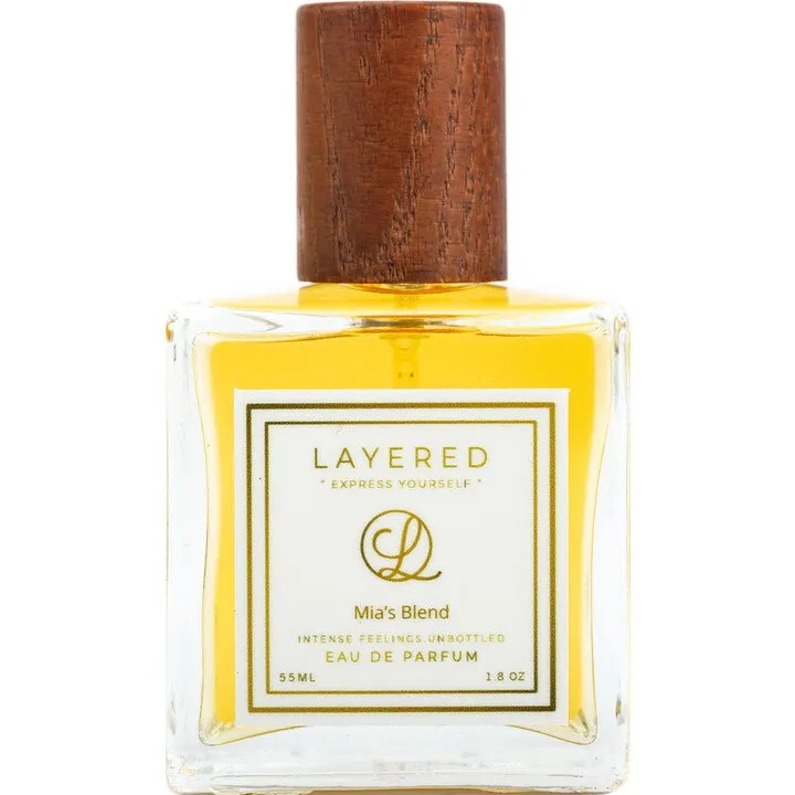 Layered Mia's Blend perfume bottle