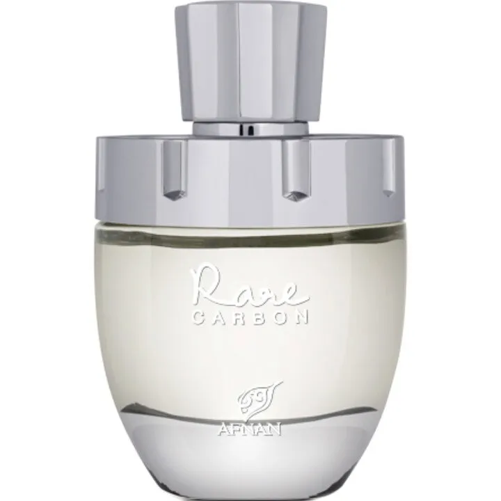 Afnan Perfumes Rare Carbon parfüm şişesi