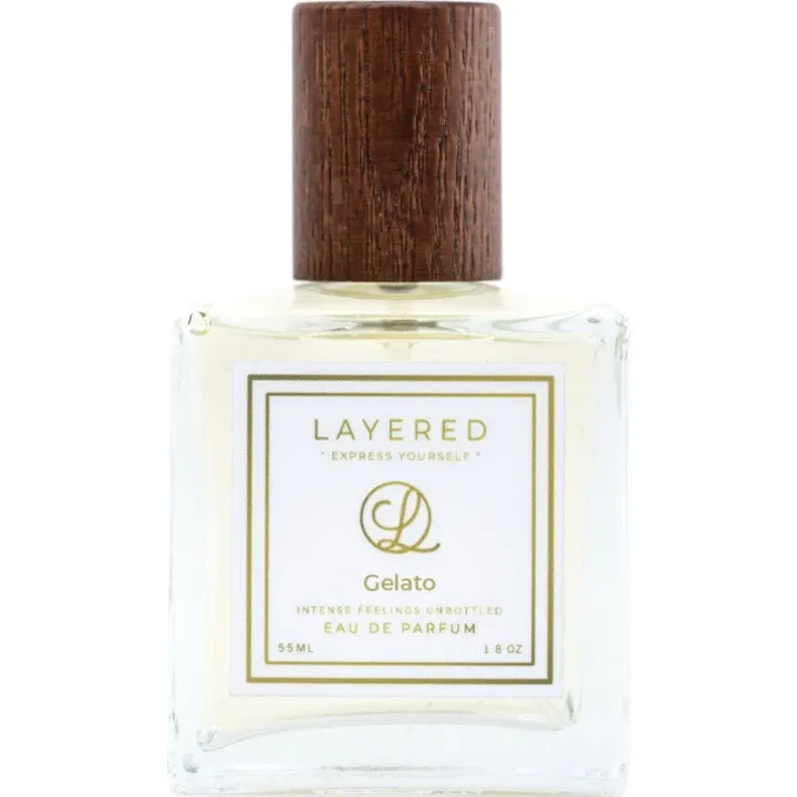 Layered Gelato perfume bottle