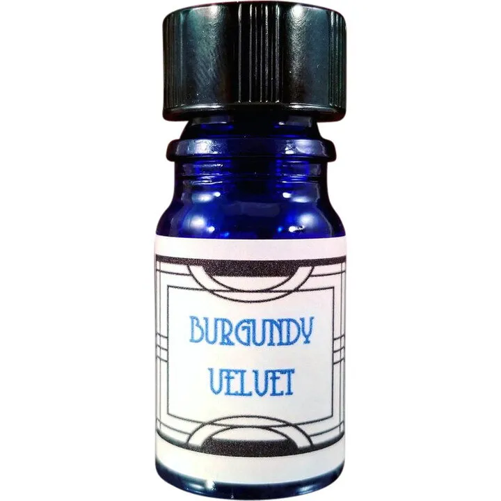 Nui Cobalt Designs Burgundy Velvet perfume bottle