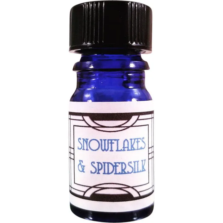 Nui Cobalt Designs Snowflakes & Spidersilk perfume bottle
