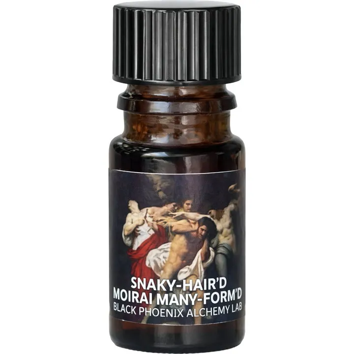Black Phoenix Alchemy Lab Snaky-Hair'd Moirai Many-Form'd perfume bottle
