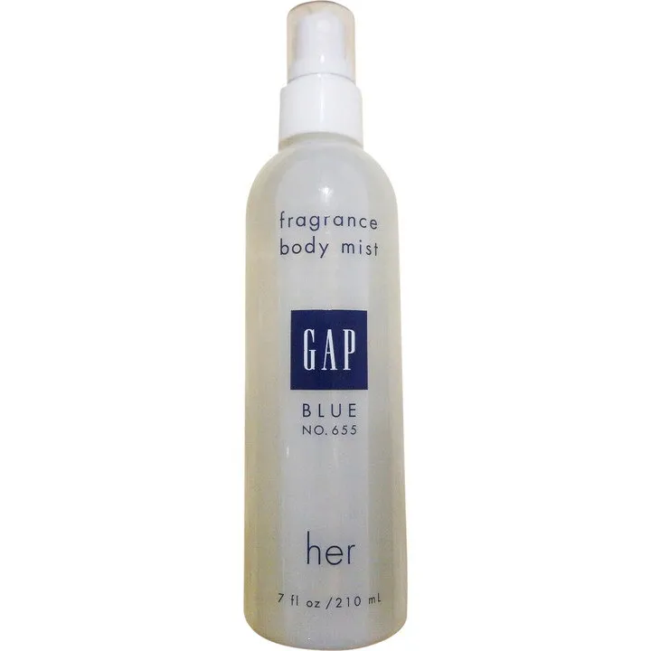 GAP Blue No. 655 Her (Body Mist) parfüm şişesi
