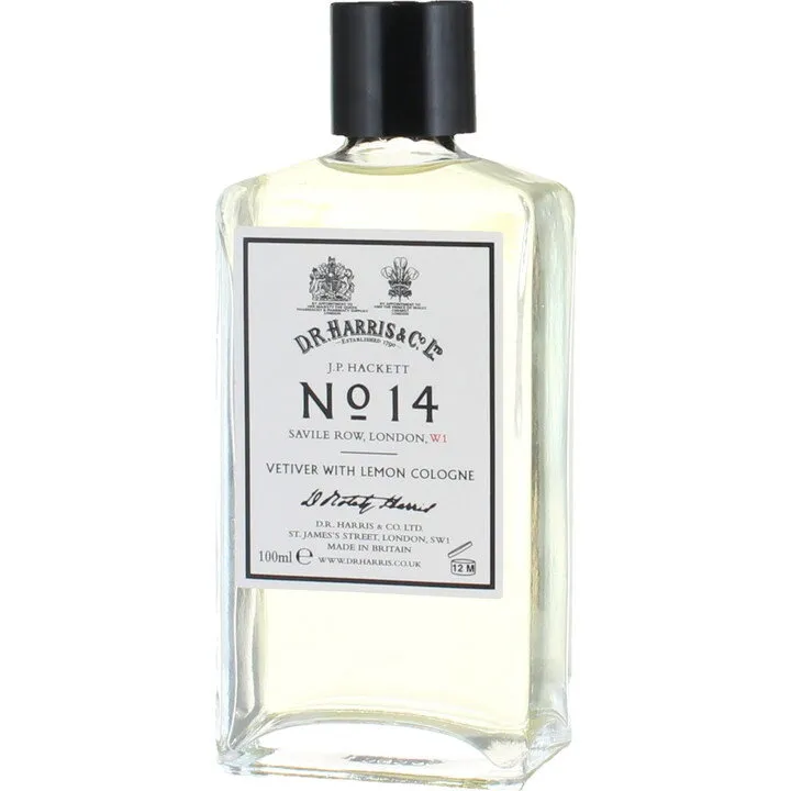 D. R. Harris No̱ 14 perfume bottle