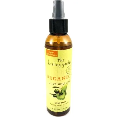 The Healing Garden Organics - Olive and Aloe parfüm şişesi
