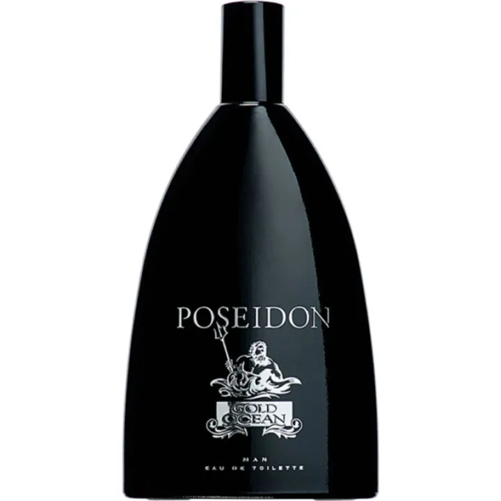 Instituto Español Poseidon Gold Ocean perfume bottle