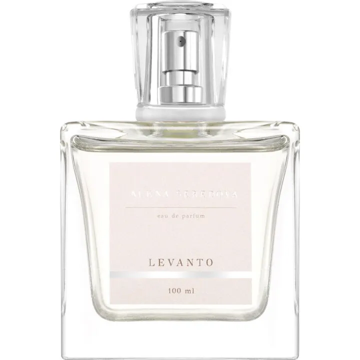 Alena Šeredová Levanto perfume bottle