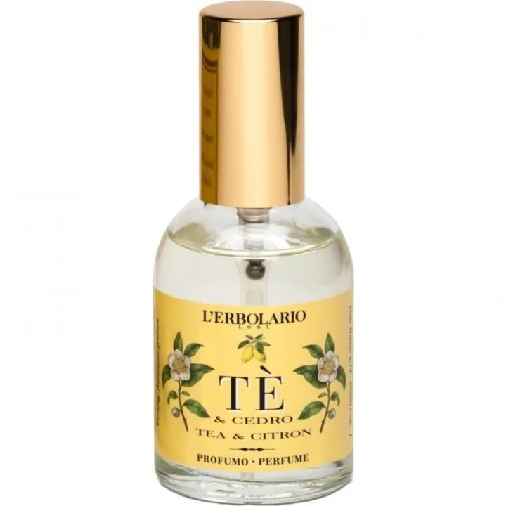 L'Erbolario Tè & Cedro parfüm şişesi