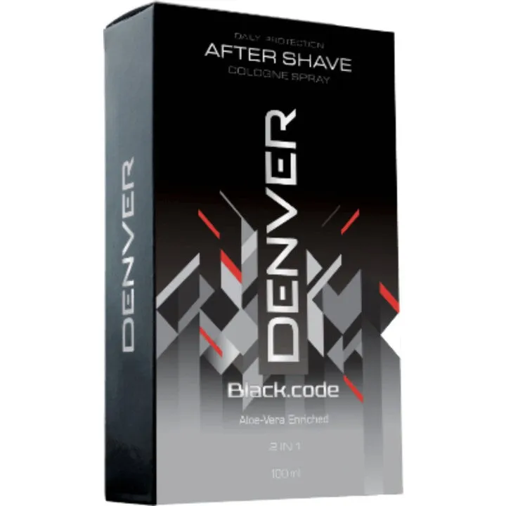 Denver Black.code (After Shave) parfüm şişesi