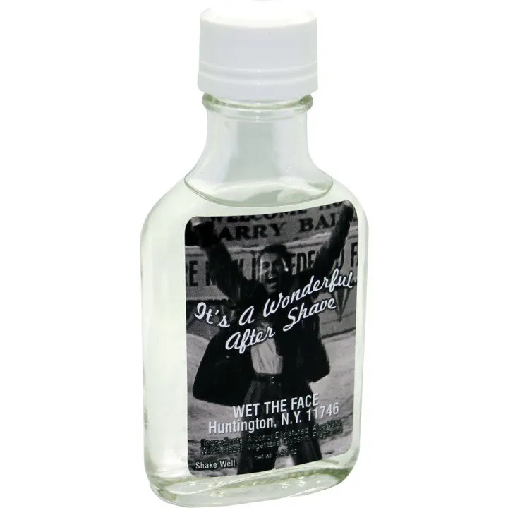 Wet The Face It's a Wonderful After Shave perfume bottle